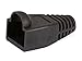 Monoprice [50pcs] RJ-45 Color Coded Strain Relief Boots - BLACK