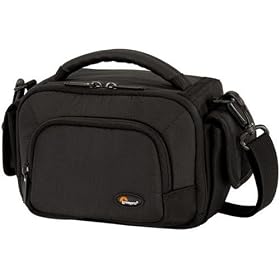 Lowepro Clips 110 Shoulder Bag for Digital Camcorder (Black) by Lowepro