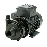 Finish Thompson DB4V-T-M613 Centrifugal Magnetic Drive Pump, PVDF, 1/4 HP, 115V, 1 Phase, 29.2 Max Feet of Head, 18.0 gpm