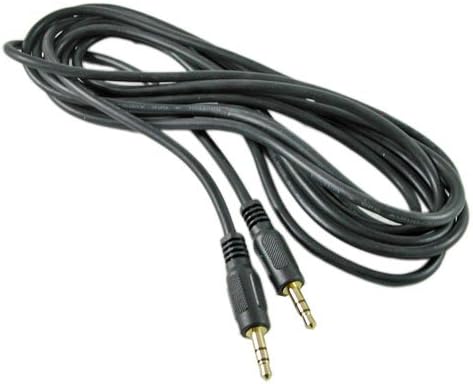 NSIcable 3.5mm (1/8 inch TRS) Male/Male Stereo Audio Cable iPod Compatible - 3.5mm M/M - 10Ft (3m)