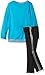 Disney Girls' 2 Piece Frozen Elsa Sweatshirt and Legging Set