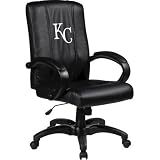 Home Office Chair with MLB Logo Panel Team: Kansas City Royals Secondary