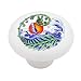 Wind Surfer Decorative High Gloss Ceramic Drawer Knob