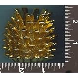 *1, NEW, PINECONE CANDLE HOLDER, GOLD, 1, PINE CONE HOLDER, for, TAPERED, CANDLES, RESIN, PINE CONES, is APPROXIMATELY 9
