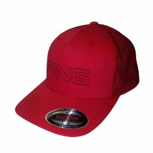 Ping 2014 Sport Mesh Cap Fitted Flexfit Golf Hat