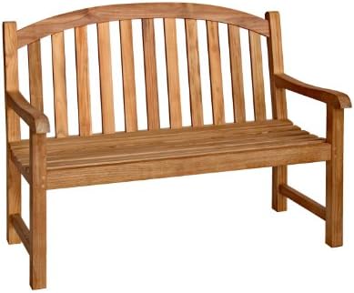 Three Birds Casual Victoria 4-Foot Garden Bench, Teak