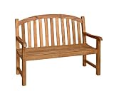 Three Birds Casual Victoria 4-Foot Garden Bench, Teak