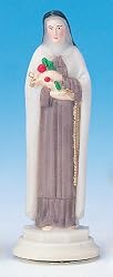 Religious Statue - Saint Theresa - 4" Height - Magnetic and Adhesive Base