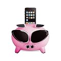 Amethyst Superpig iPod Dock for iPods and iPhones (WWI) - Pink / Silver