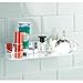 InterDesign 21720 Affix, Peel-And-Stick Strong Self-Adhesive Una Cosmetic Organizer Tray