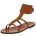 BCBGirls Women's Porto Ankle Cuff Flat Sandal