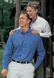 Long Sleeve Classic Oxford Dress Shirt with Fabric Protector (Regular and Big & Tall Sizes)