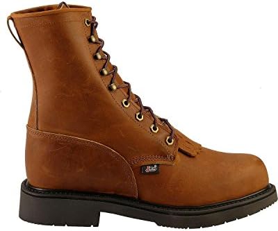 Justin Original Workboots Men's 795 8-Inch EH ST Aged Bark 10 B US