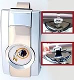 Washington Redskins Square Sunglass Visor Clip - NFL Football Fan Shop Sports Team Merchandise