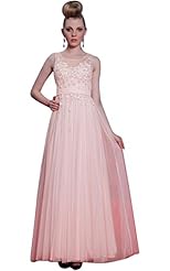 Draped Lace Chiffon/Polyester Evening Dress/Bridesmaid Dress/Party Dress/Wedding Dress 