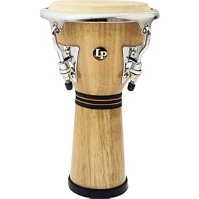 Latin Percussion LPM196-AW Mini Tunable Djembe Natural Wd