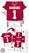 Set of 96 Oklahoma Sooners Football JerseyNaps® Party Napkins NCAA College Athletics