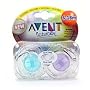 Avent Translucent Pacifiers, Toddler 6-18month Assorted Colors