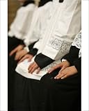 Photographic Prints of Traditionalist Mass in Notre-Dame du Carmel chapel, Fontainebleau, from Robert Harding
