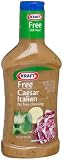 Kraft Free Caesar Italian Fat Free Dressing, 16-Ounce Plastic Bottles (Pack of 6)