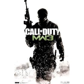 Call of Duty: Modern Warfare 3 Key Art Video Game Poster Print - 22x34: Home &amp; Garden