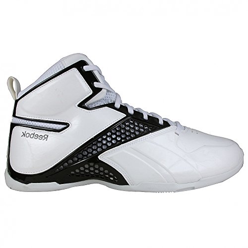 Reebok Still Talking White/Black Basketball Shoes men's 7.5