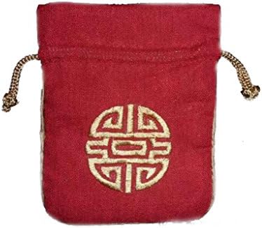 Old Beijing Jewelry Coins Pouch Bag Drawstring