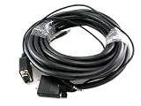 Premium VGA/SVGA/XGA/SXGA/UXGA HD15 Monitor Projector Cable with 3.5mm Audio - 15 ft. Laptop/PC to TV