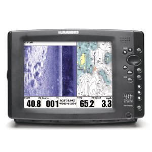 Humminbird 1197C 10.4-Inch Waterproof Marine GPS and Chartplotter with Navionics Value Bundle by
