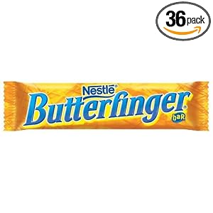 Butterfinger Single, Candy Bars (Pack of 36) by 