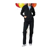 Hanes - 8 oz 80/20 Ladies' Fleece Full-Zip Hoodie (W280)