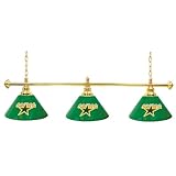 Trademark NHL Dallas Stars 60 Inch three-shade billiard Lamp Trademark NHL Dallas Stars 60 Inch three-shade billiard Lamp
