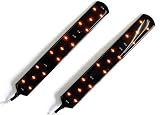inG LEDイルミ大王導フレキアンバー 15LED×2 アンバー M-107の画像
