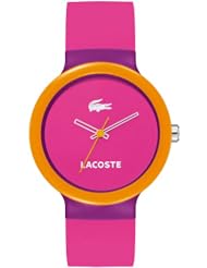 Lacoste GOA Pink Dial Pink Strap Unisex Watch 2020002