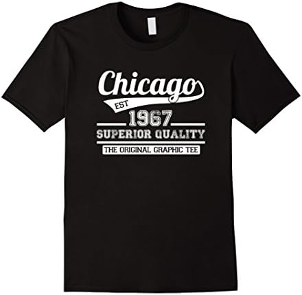 Men's Chicago T-Shirt 3XL Black