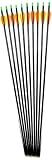10 New Wrapped Fiberglass Compound Recurve Bow Arrows Fibreglass 30 Inch Long