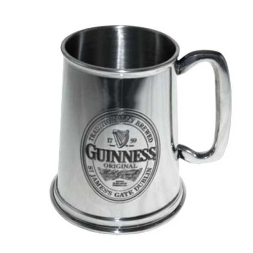 1 Pint Guinness Pewter Tankard