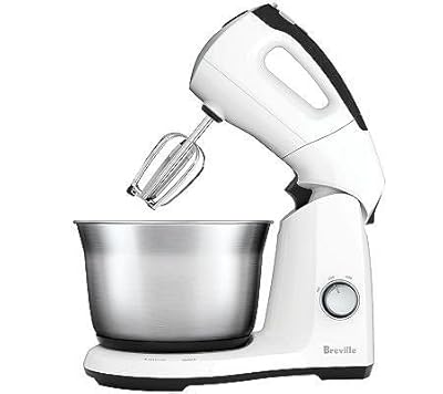 Breville - Handy Stand Mixer - Stainless-Steel