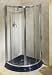 KOHLER K-705250-L-MX Arica Round Shower Enclosure, Matte Nickel