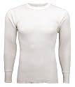 Indera - Mens Tall Long Sleeve Thermal Top, Natural, 800LS