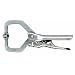 CH Hanson 10201 11-Inch Self-Adjusting Locking C-Clamp with Swivel Pads