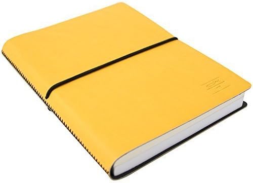 CIAK DUO Notebook/Journal, Green &amp; Yellow, Medium Size