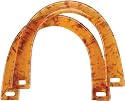 Clover U Shape Amber Bag Handle