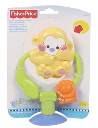 Childrens Toyshop  Toys : Link-A-Doos High Chair Suction Monkey And Lion