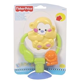 Link-A-Doos High Chair Suction Monkey And Lion