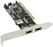 Bild: Inline FireWire IEEE1394a PCI Schnittstellenkarte mit Ulead VideoStudio 5.0 SE Basic