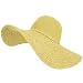 Light Vented Sun Beach Hat Floppy Soft 5" Brim Natural Beige
