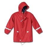 Jeantex Kitty Kids Waterproof Rain Jacket, Red, 140