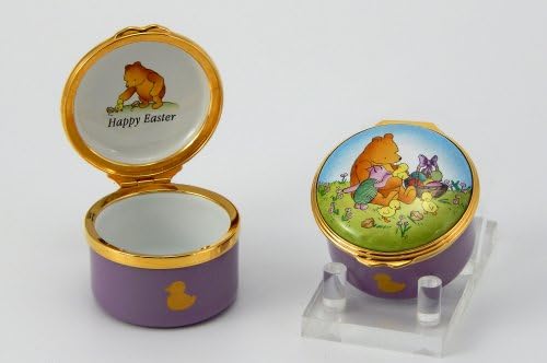 Bilston Battersea Enamels-Winnie the Pooh Easter Box