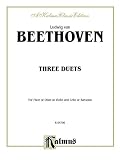 Three Duets: Flute/Oboe/Violin & Cello/Bassoon (Kalmus Edition)